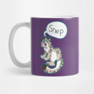 Snep Snow Leopard Mug